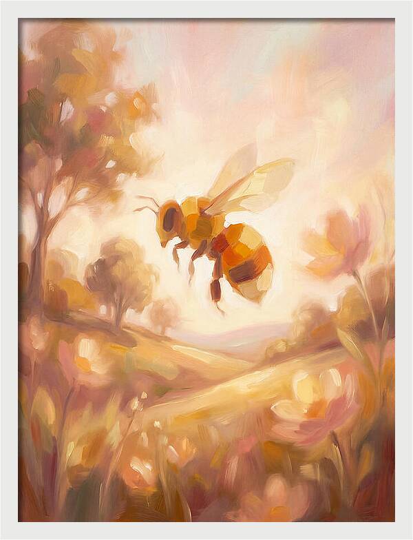 Honeybee In Nature