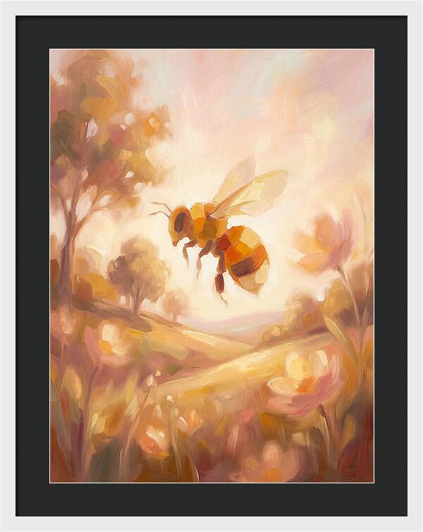 Honeybee In Nature