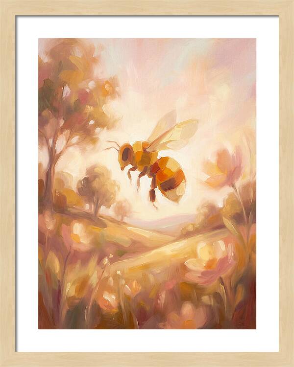 Honeybee In Nature