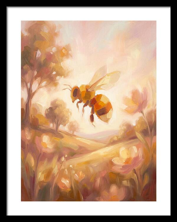 Honeybee In Nature