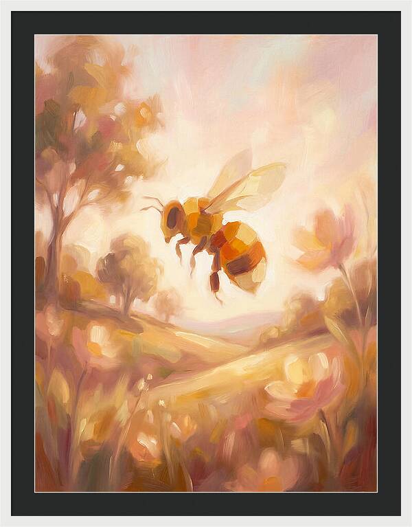 Honeybee In Nature