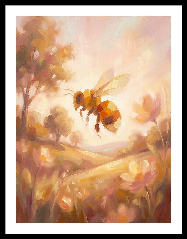 Honeybee In Nature