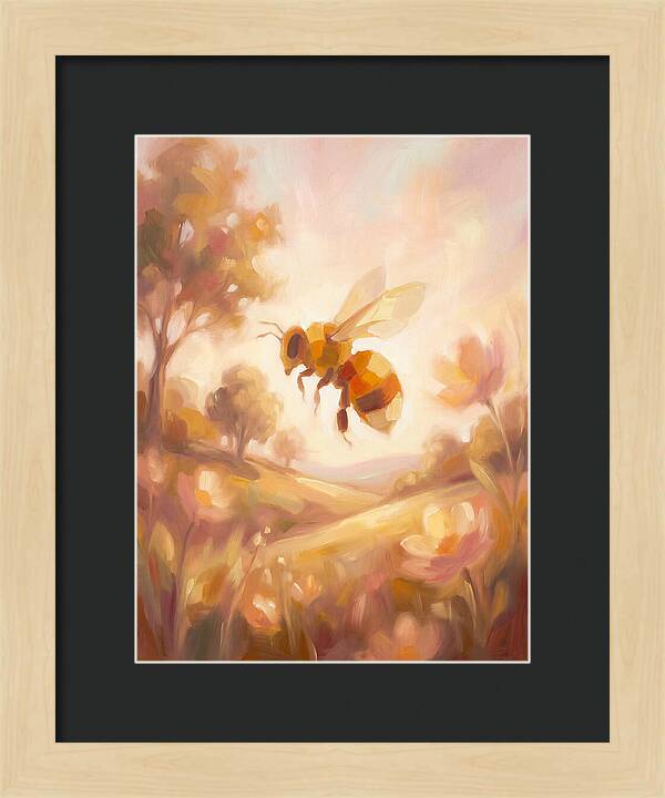 Honeybee In Nature