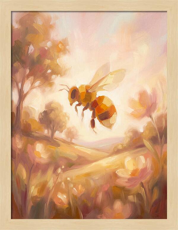 Honeybee In Nature