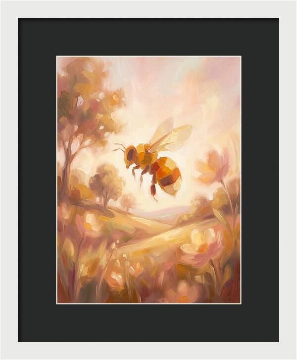 Honeybee In Nature