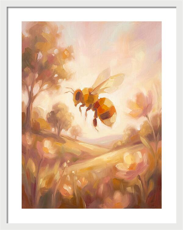 Honeybee In Nature