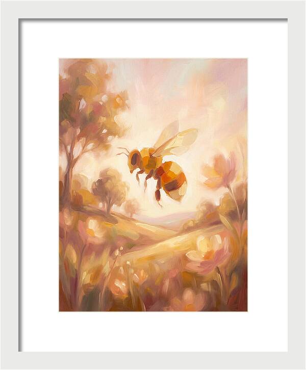 Honeybee In Nature