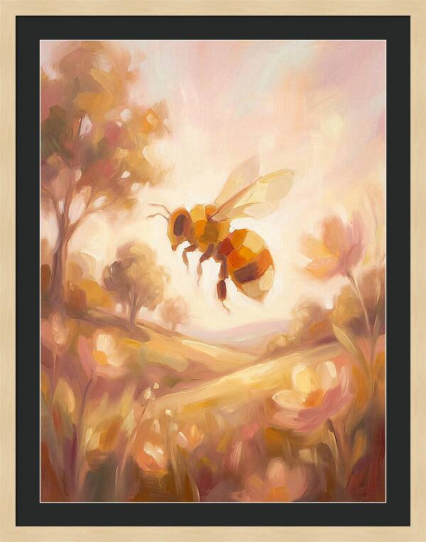 Honeybee In Nature