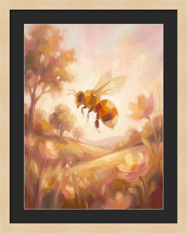 Honeybee In Nature