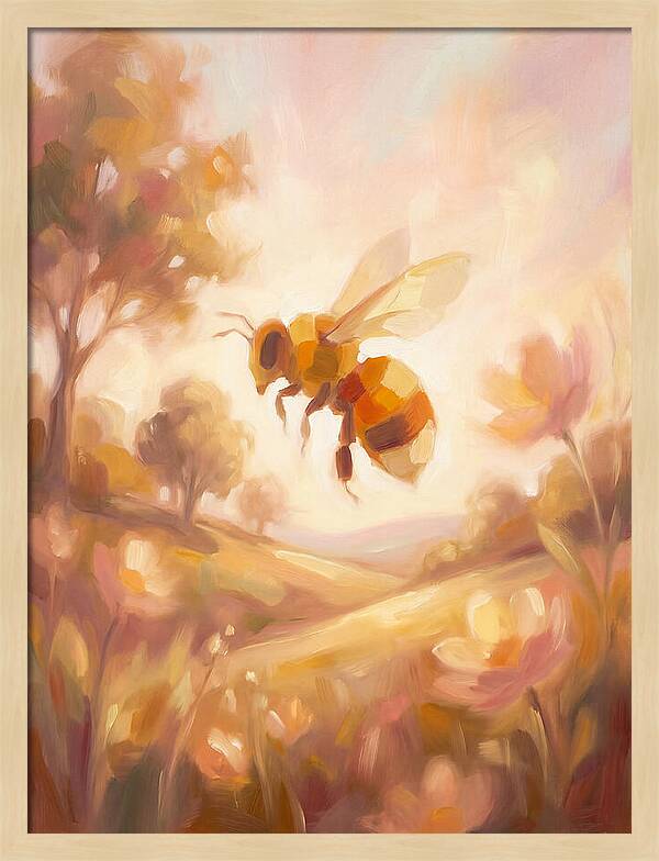 Honeybee In Nature