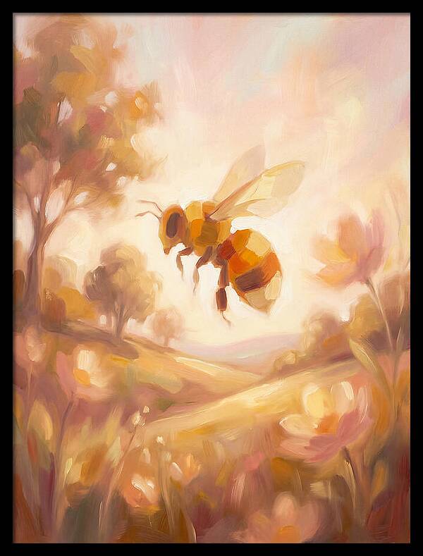 Honeybee In Nature