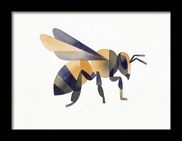 Honeybee In Watercolor Style