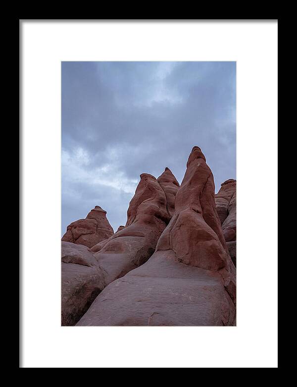 Hoodoo Formations At Dusk
