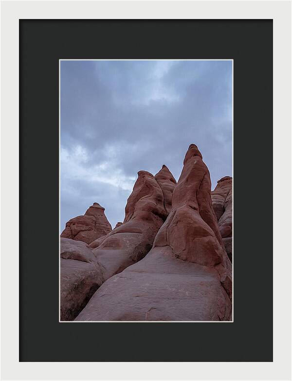 Hoodoo Formations At Dusk