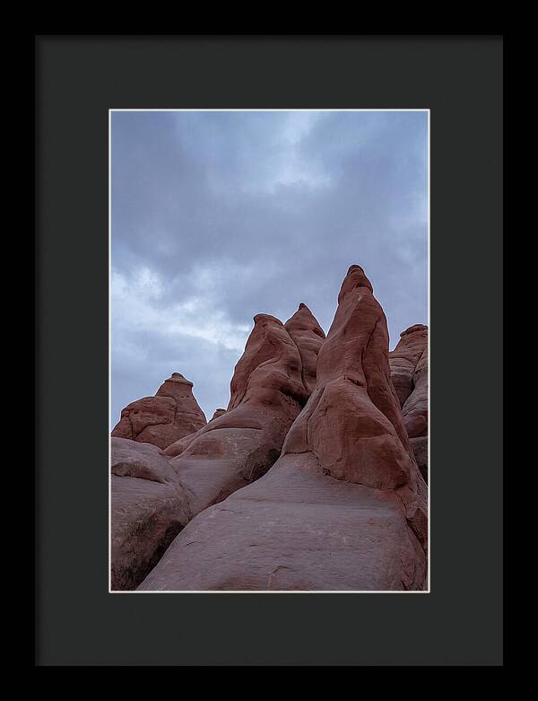 Hoodoo Formations At Dusk