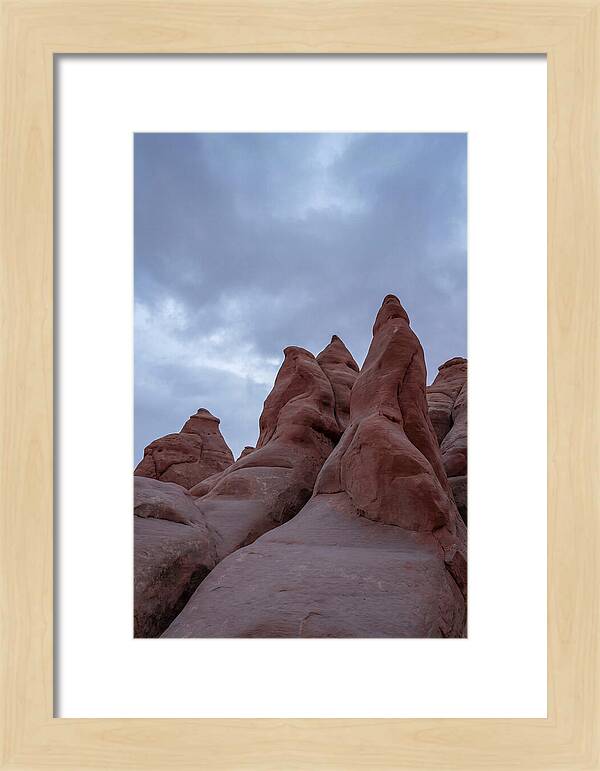 Hoodoo Formations At Dusk