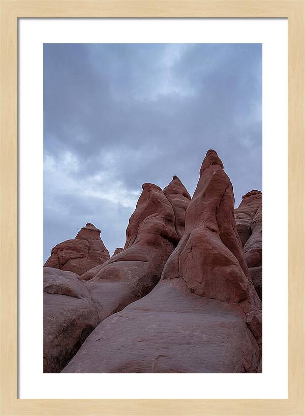 Hoodoo Formations At Dusk