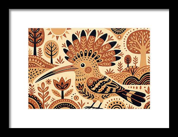 Hoopoe Folk Art