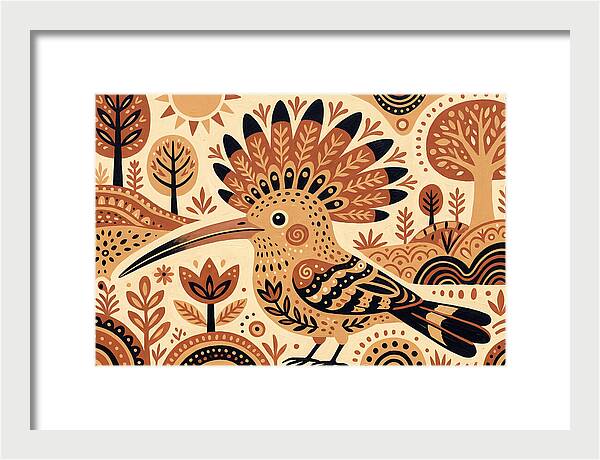 Hoopoe Folk Art
