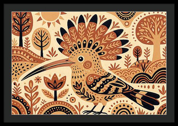 Hoopoe Folk Art