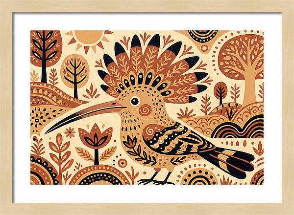 Hoopoe Folk Art