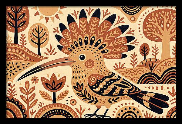 Hoopoe Folk Art