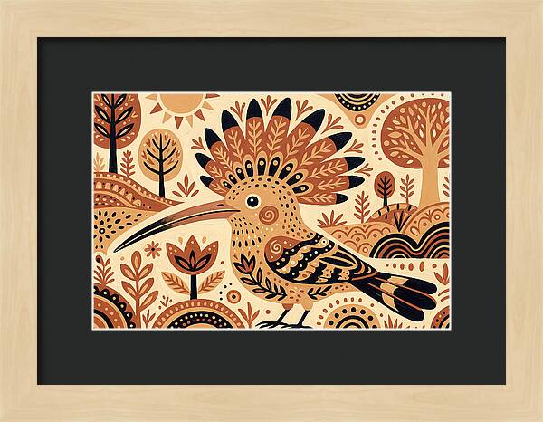 Hoopoe Folk Art