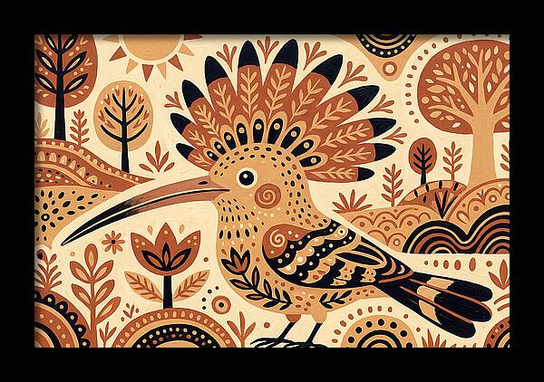 Hoopoe Folk Art