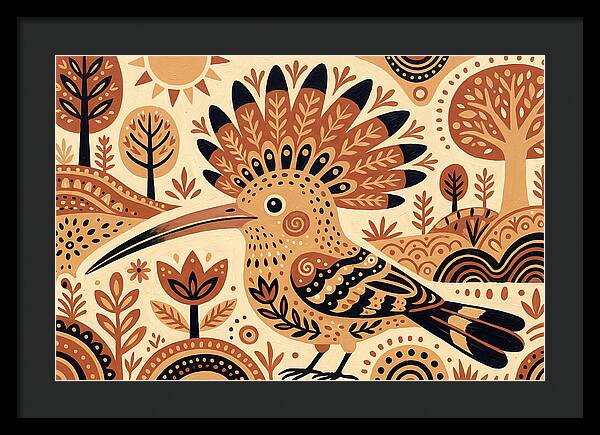 Hoopoe Folk Art