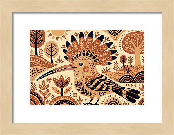 Hoopoe Folk Art