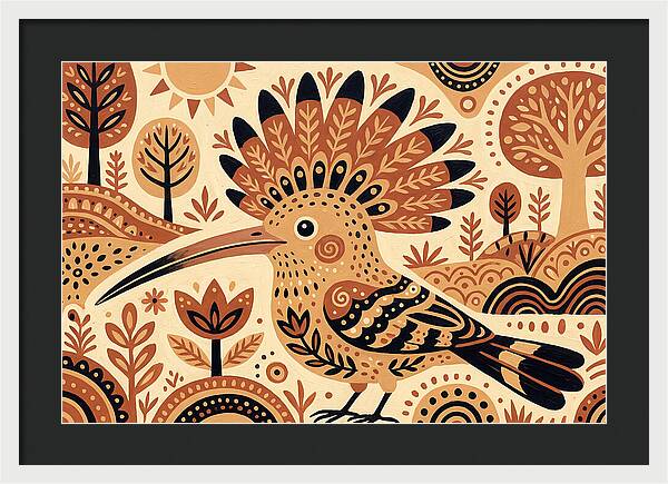 Hoopoe Folk Art