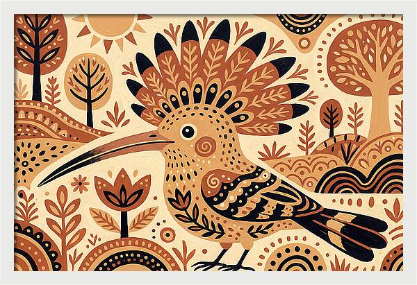 Hoopoe Folk Art