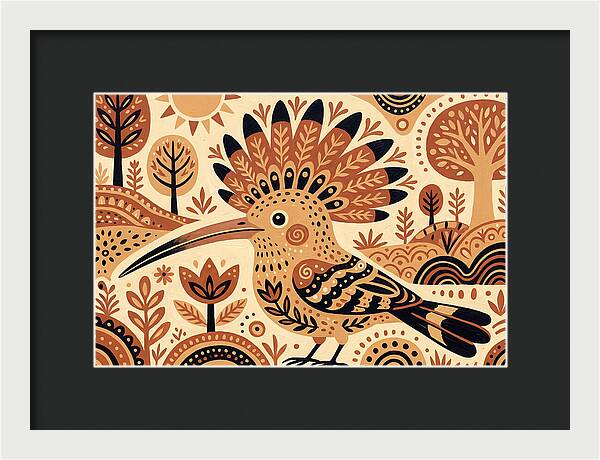 Hoopoe Folk Art