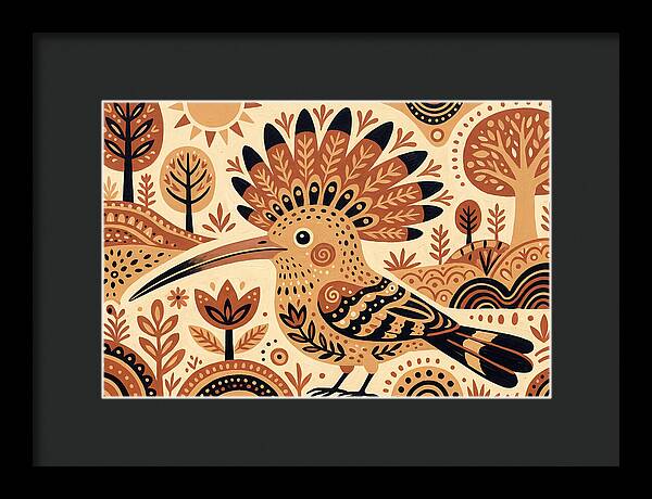 Hoopoe Folk Art