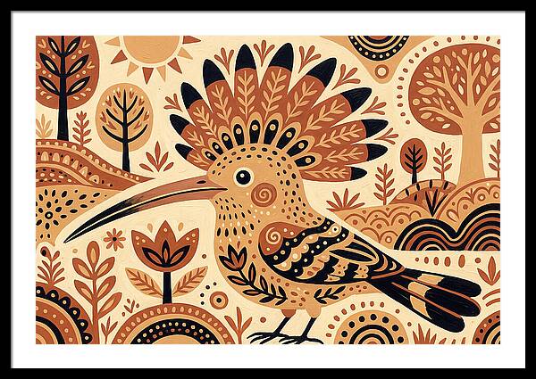Hoopoe Folk Art