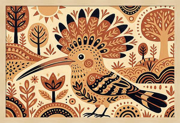 Hoopoe Folk Art