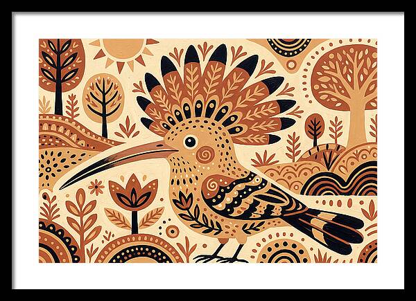 Hoopoe Folk Art