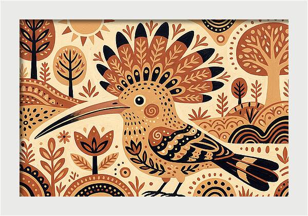 Hoopoe Folk Art