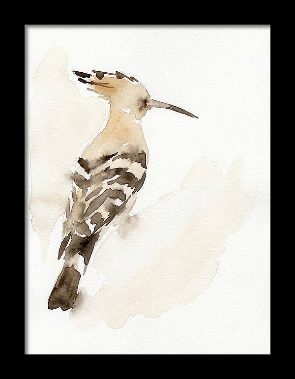 Hoopoe In Watercolor Style