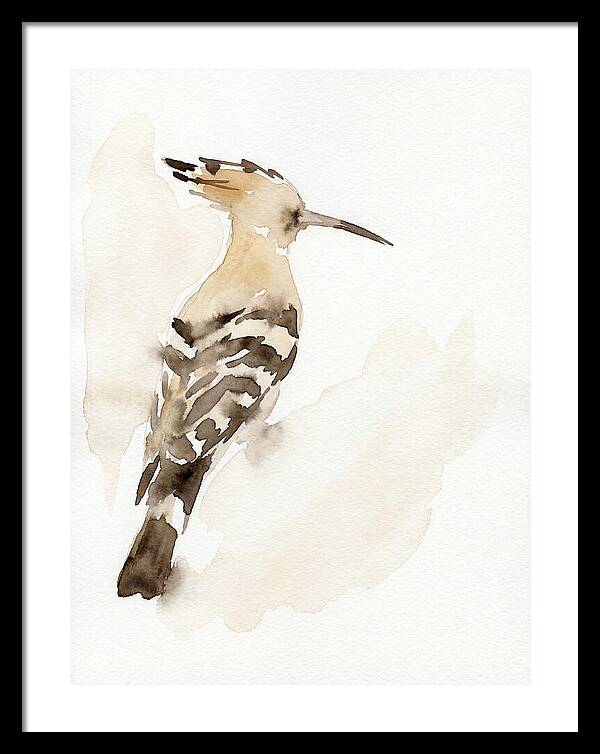Hoopoe In Watercolor Style