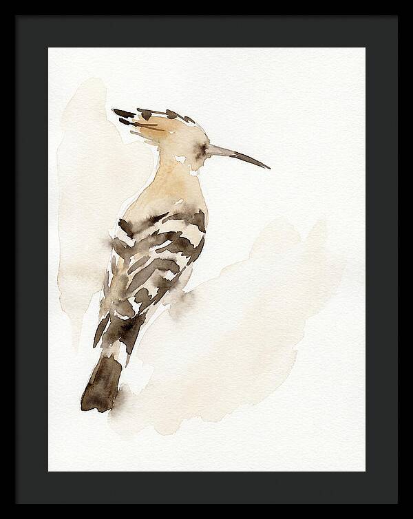 Hoopoe In Watercolor Style