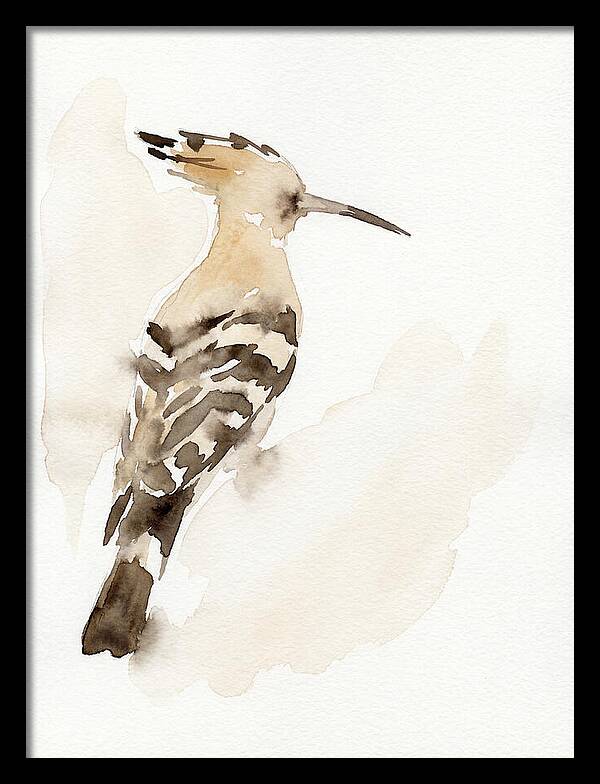 Hoopoe In Watercolor Style