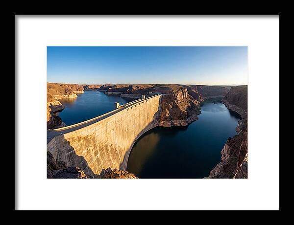 Hoover Dam At Dawn