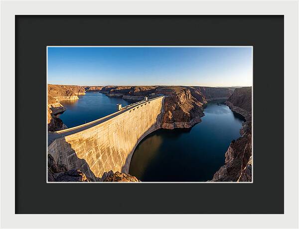 Hoover Dam At Dawn