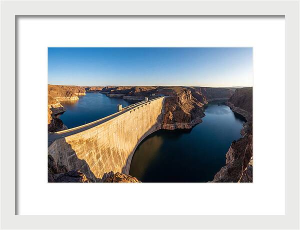 Hoover Dam At Dawn