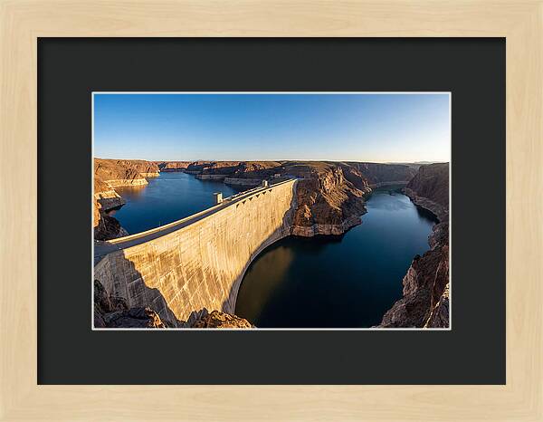 Hoover Dam At Dawn