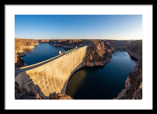 Hoover Dam At Dawn