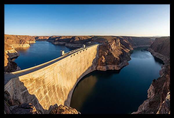 Hoover Dam At Dawn