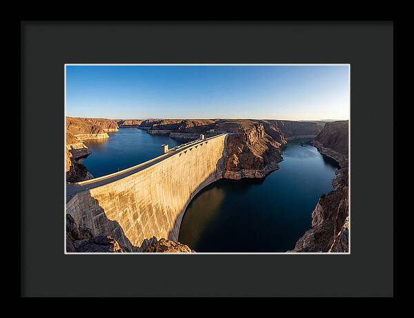 Hoover Dam At Dawn