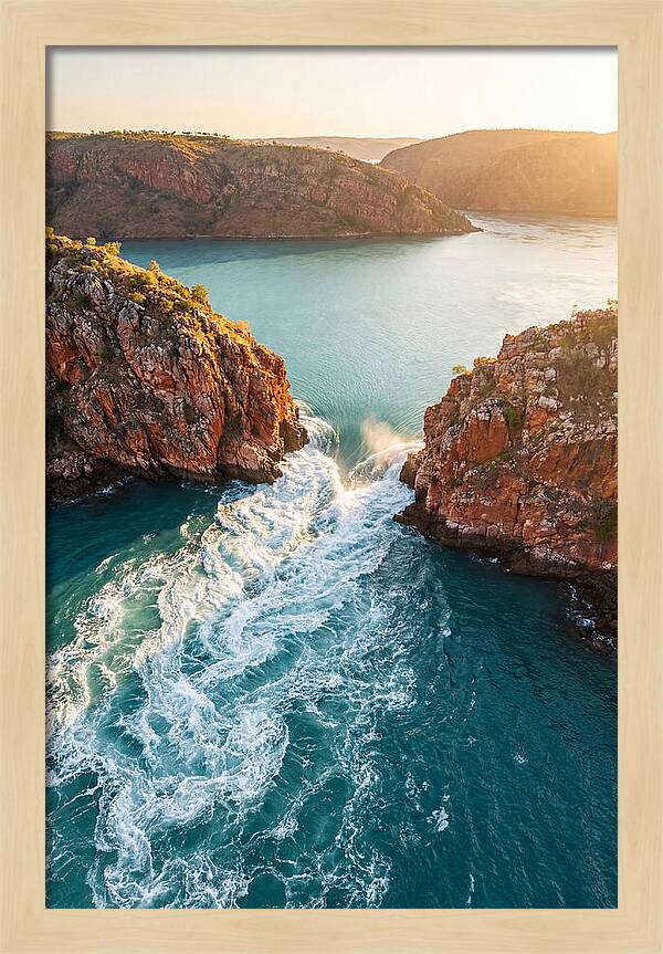 Horizontal Falls At King Tide